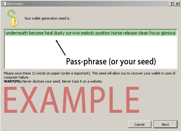 Seed Example